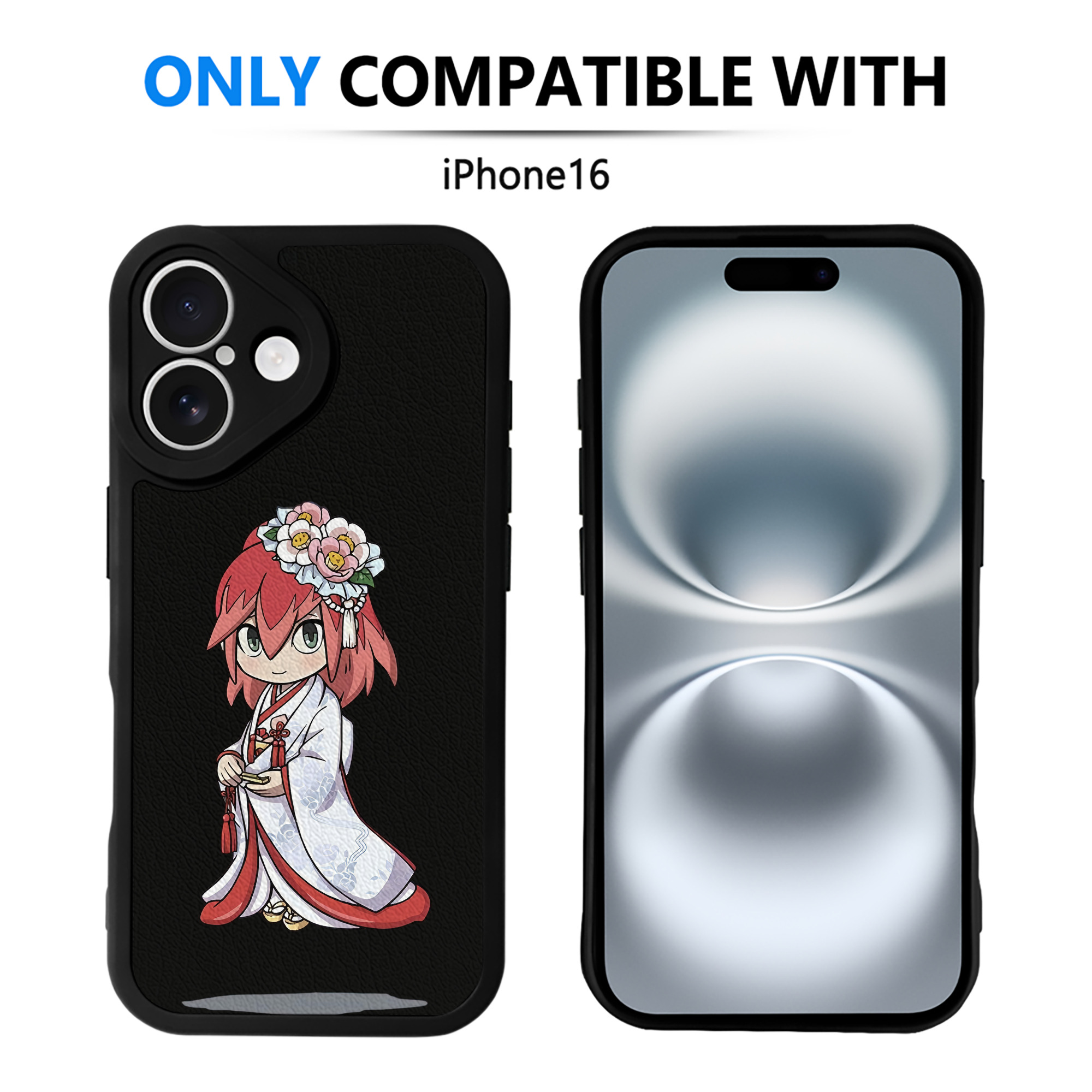 （画像用） 妖怪ウォッチ Yo-kai Watch 【iPhone 16シリーズ対応】シリコンスマホケース（レザー調） 材質：シリコン